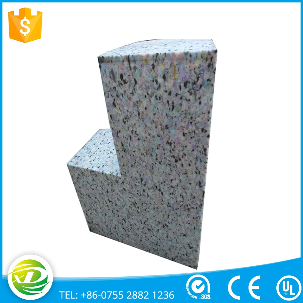 Высокий класс смешанный цвет долговечность мебели пу rebond пены лома