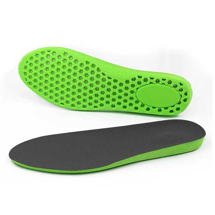 High Middle Low Arch Support Flat Feet Orthotic Pu Insole for Plantar Fascitis
