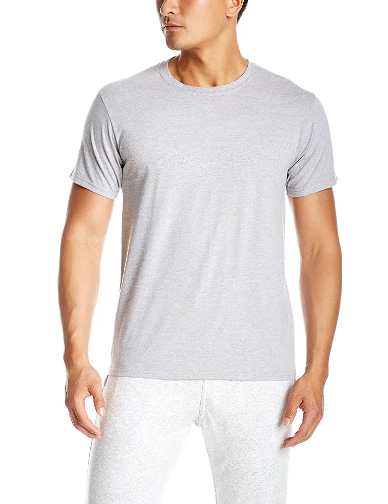 
high quality 100% combed ringspun t shirt 100% cotton black short sleeve tee plain round neck t-shirts custom design white label 