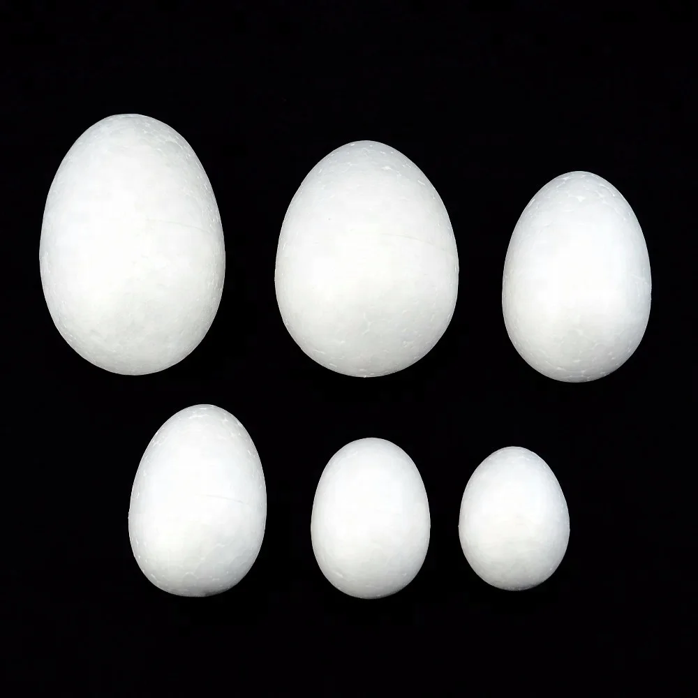 12CM Modelling Polystyrene Styrofoam Foam Egg For DIY Christmas Party Decoration Supplies Gifts