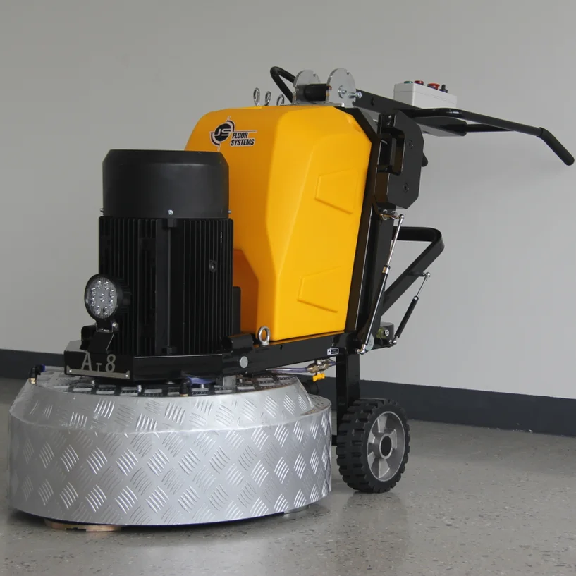A8 Big Area Epoxy Floor Concrete Coating Removing Polishing Grinding Machine