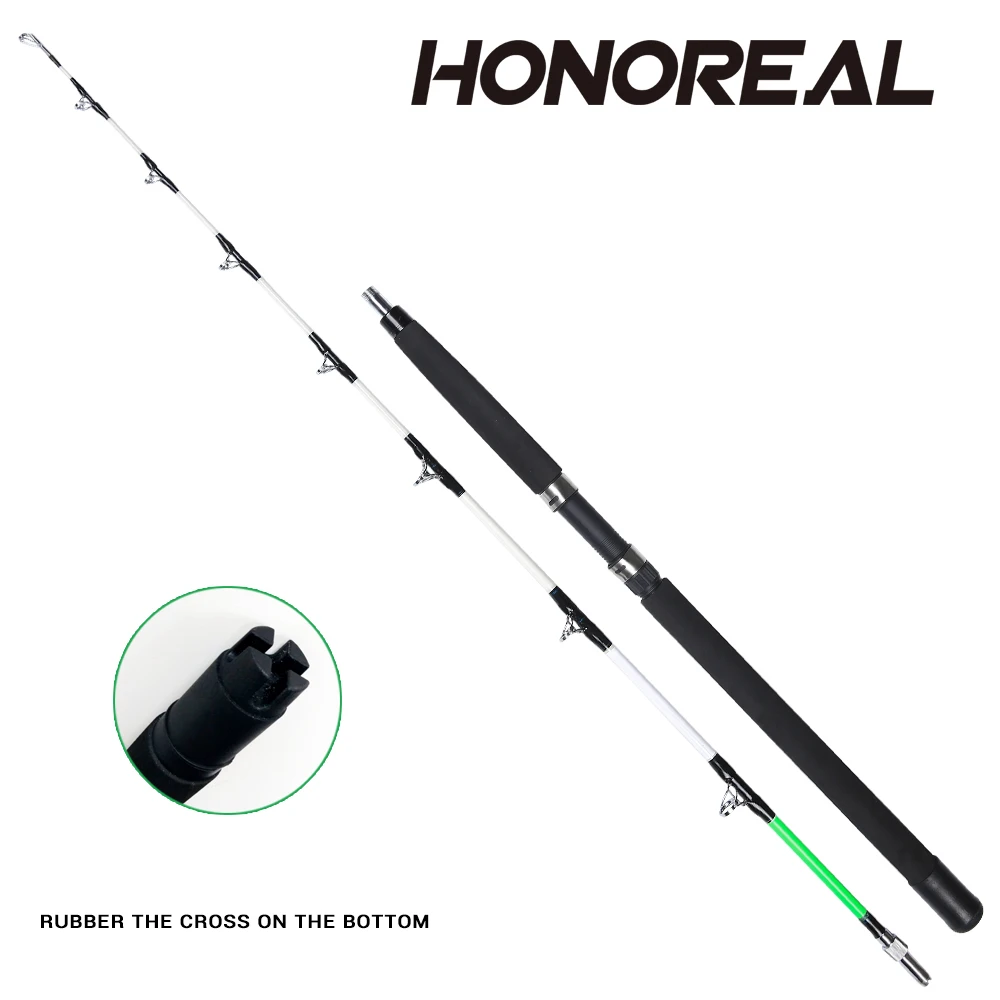 
50lb 30kg Solid Blank Spinning Boat Sea Fishing Rods 