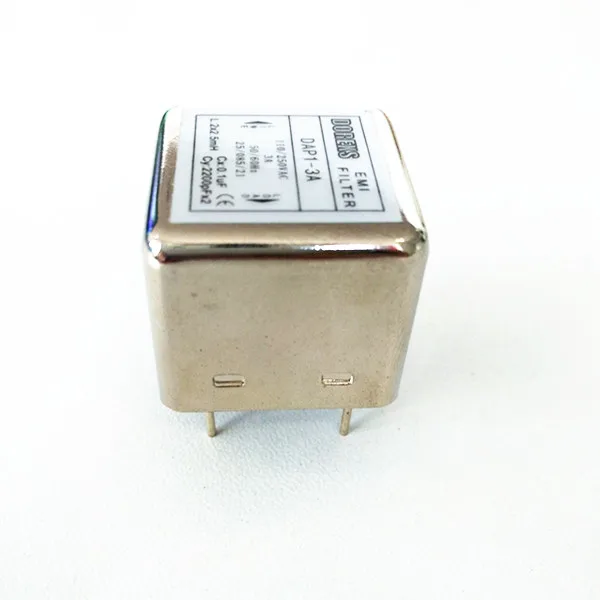 DAP1-6A PCB mounting single phase EMI power filter