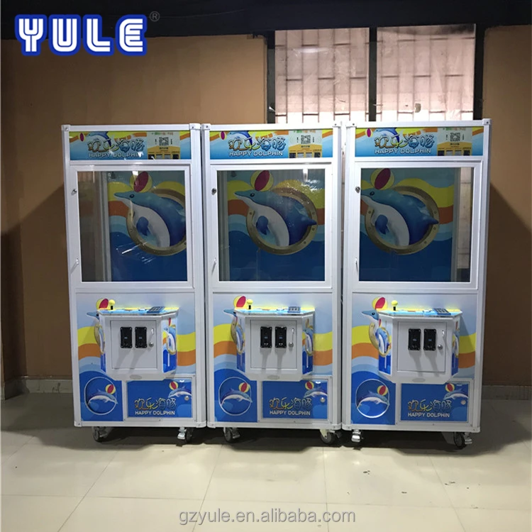 Недорогие крановые машины YU LE arcade claw для продажи