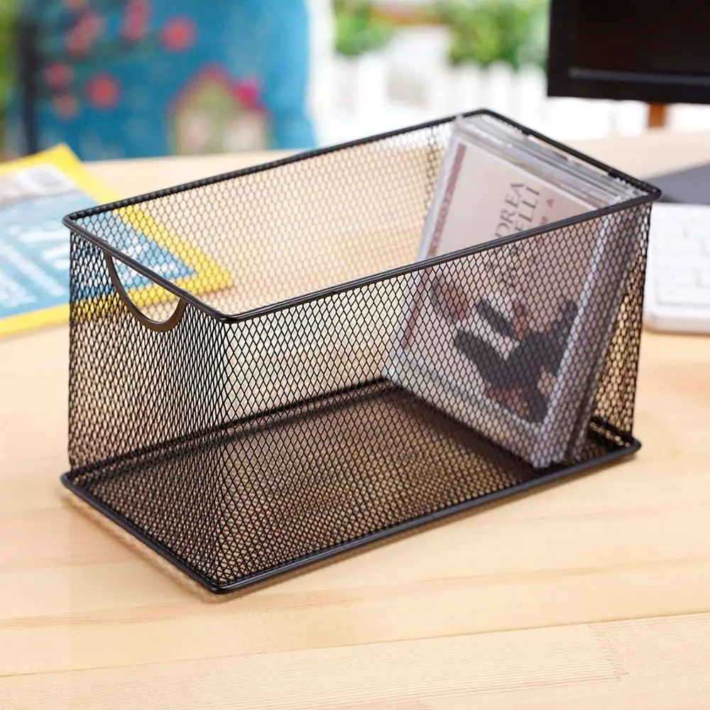 
Inno-Crea Black or Sliver Wire Mesh Metal Holder Storage Basket 