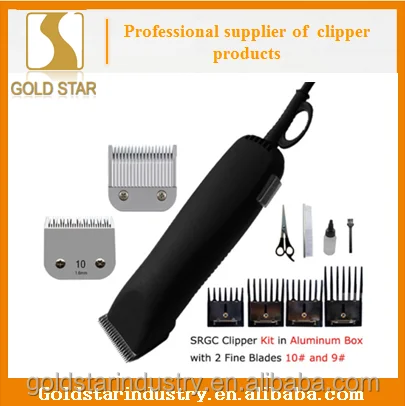 SR122-BKIT Professional Pet Trimmer Scissors Dog 110-240V 45w high power Electric Hair Clipper Cutting Machine Kits