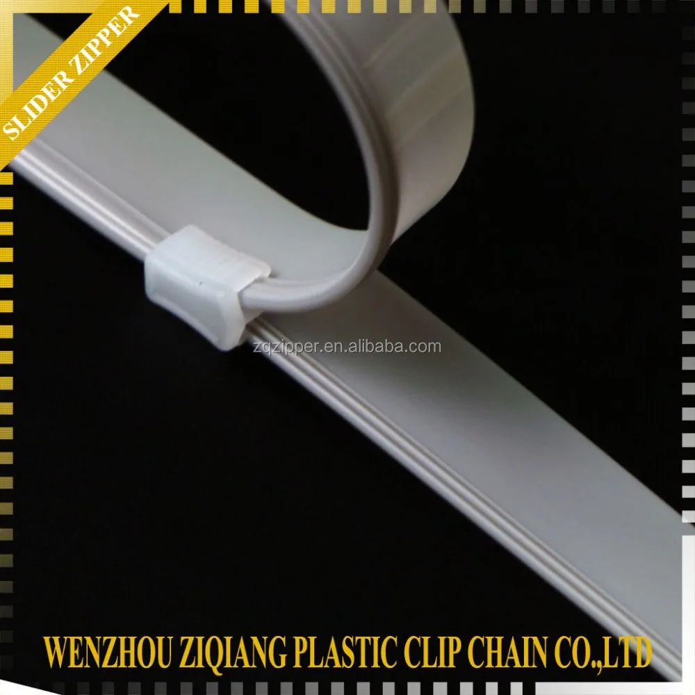 Высококачественная молния из полиэтилена со слайдером, молния для сумки