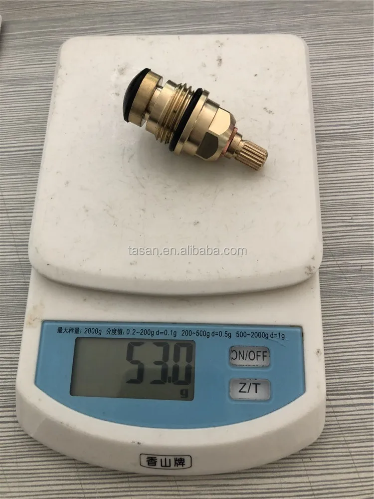 S1702 brass valve parts slow open cartridge