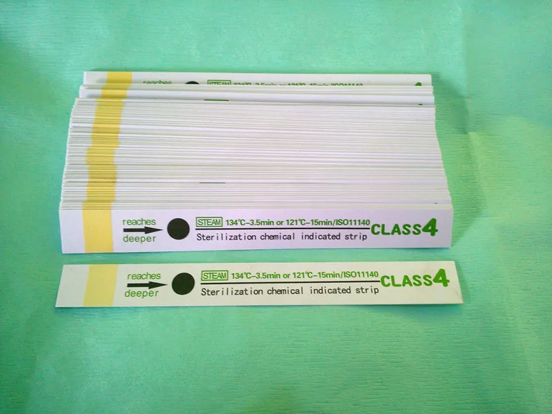 Sterilization Validation Chemical Indicator Cards For Testing The Effectiveness Of A Sterilization Process