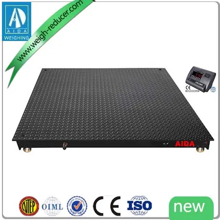 Hot selling 5 Ton 11000 Lb Electronic Floor Pallet Shipping Scale Platform small scale industries machines