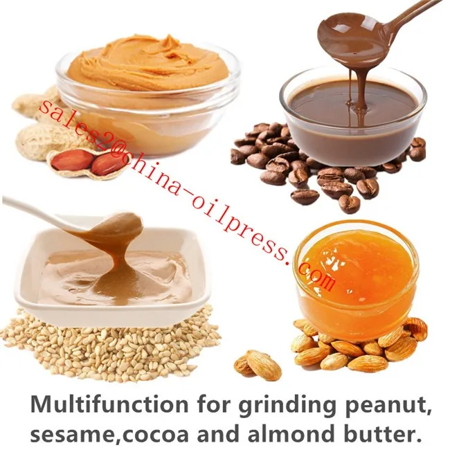 Small stainless steel Sauce Making machine for Sesame Butter Peanut Butter Machine