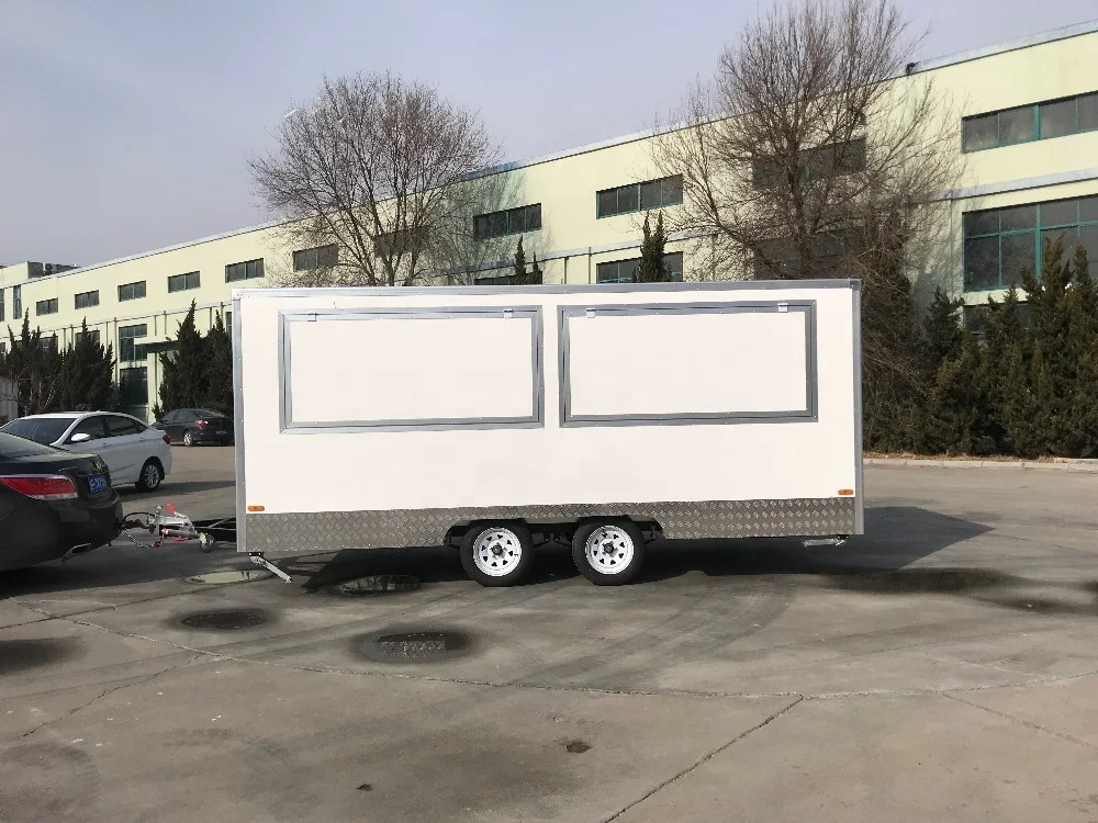 Hot Sale Chinese Mobile Food Catering Trucks Kitchen Trailer Mobile Food Cart