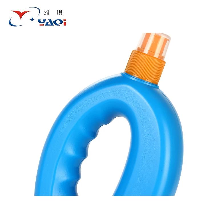Unique Shaped Plastic 500ml kid Food safety grade running water bottle