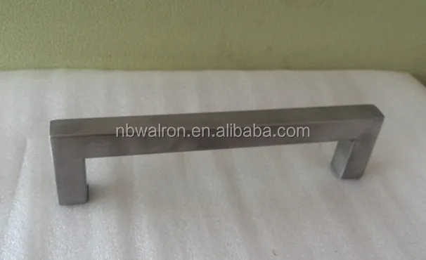 Hollow Stainless Steel 304 Cabinet Handles Set Polished & Satin 12*12*140 Satin Finished