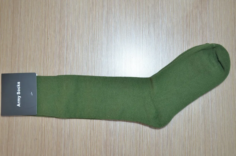 Лидер продаж, 80% хлопок, 20% спандекс, Махровые Мягкие оливковые носки