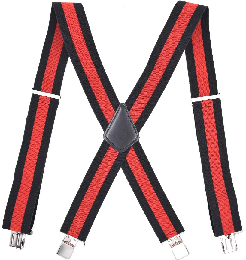 Yiwu factory hot sale Heavy Duty Large Size Mens Suspenders Braces for Work
