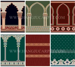 8mm Pile Red Color Mosque Carpet USA WT-8003