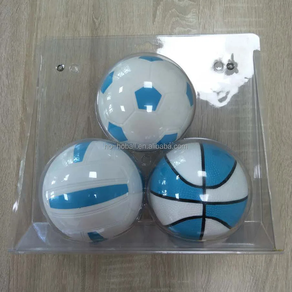 
Mini ball set pack of 3-include 5nch PVC volleyball,basketball and soccer ball 