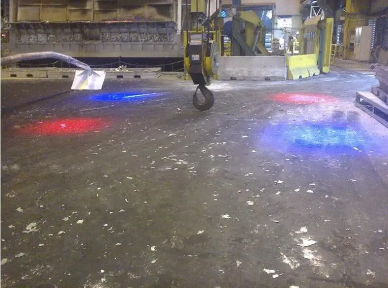 
72W Overhead Crane Spot Warning Safety Light Werehouse 