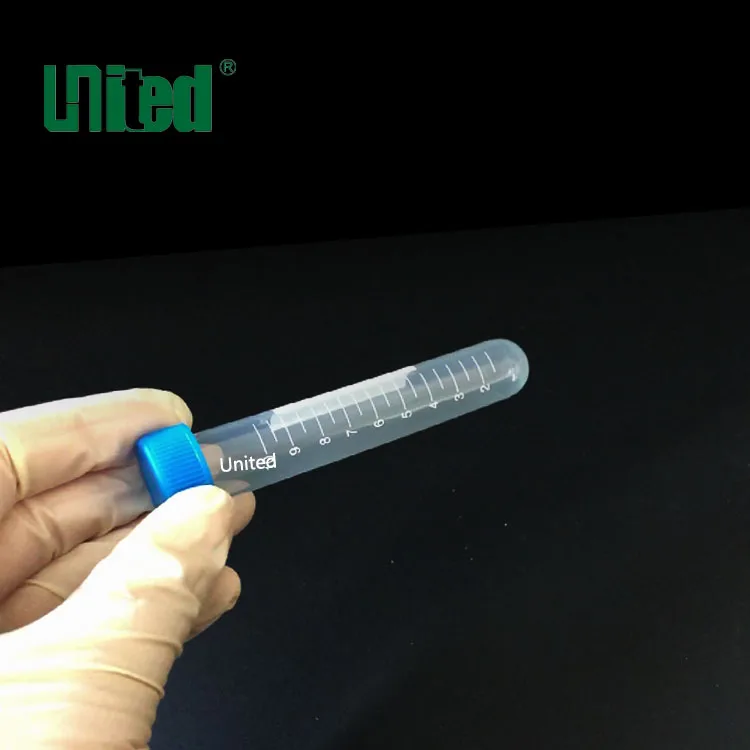 
10ml round bottom with screw cap centrifuge tube 
