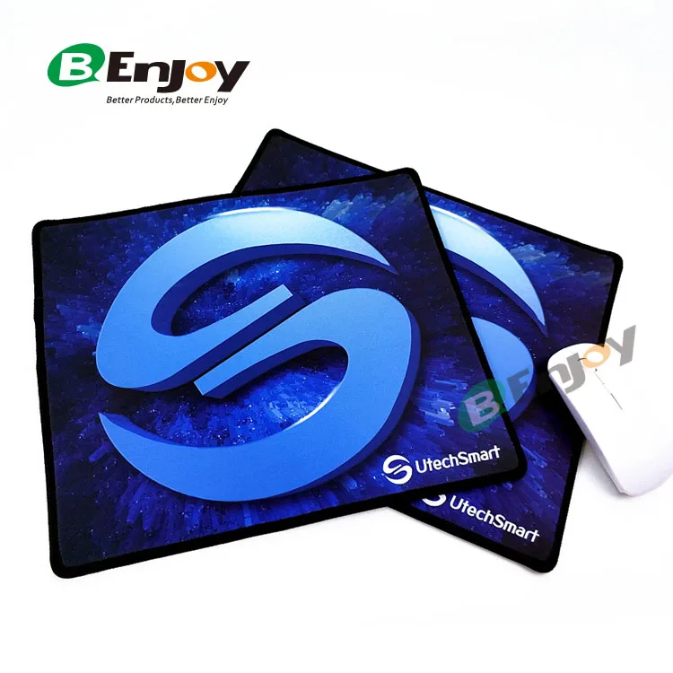 Игровой коврик для мыши с заблокированным краем и индивидуальным логотипом