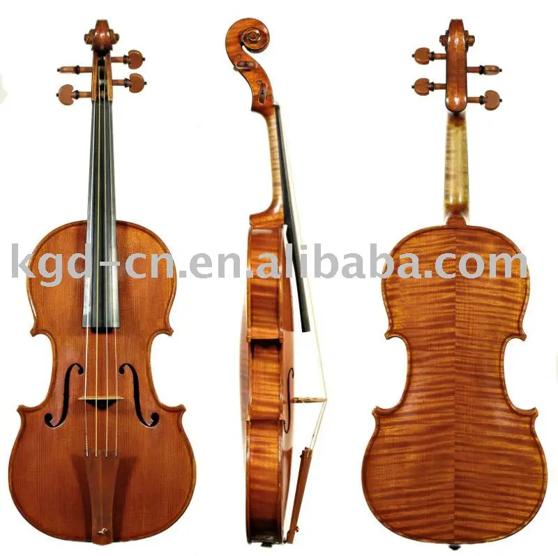 
flamed maple violin 