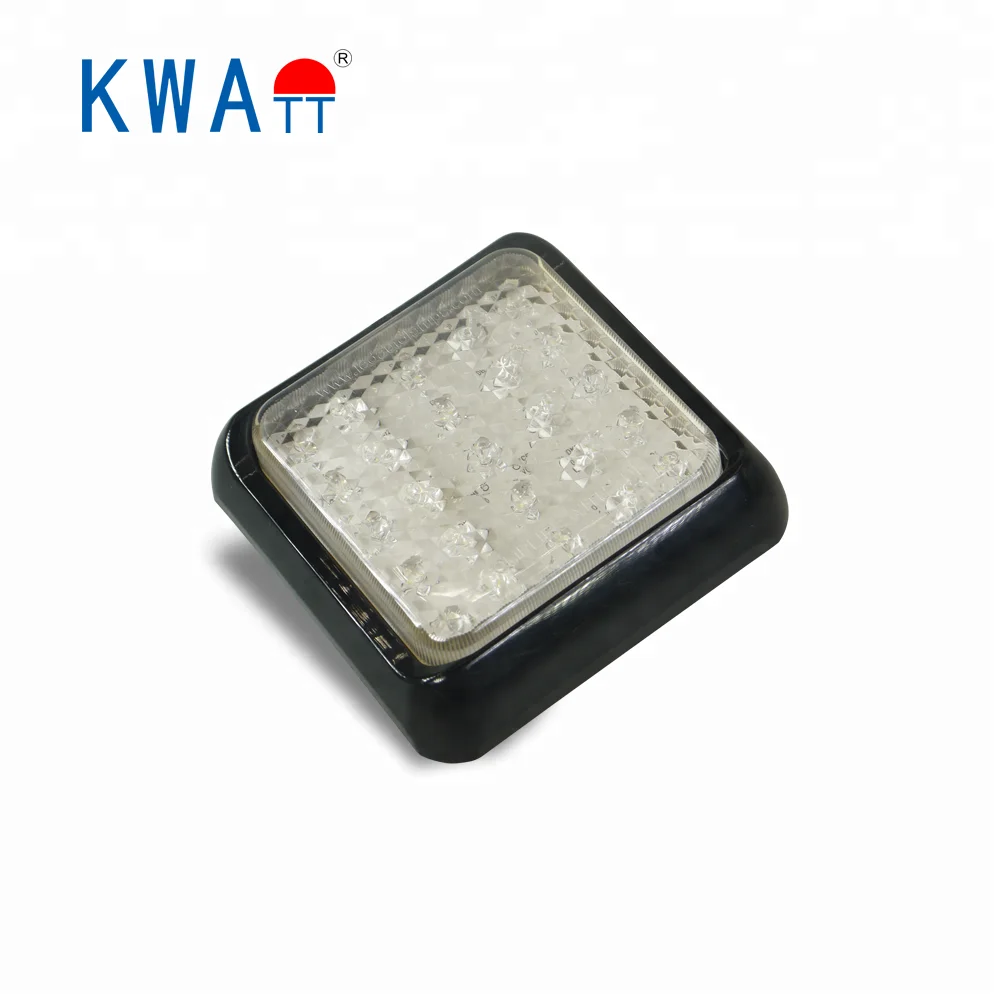 
Factory High Quality 12V 24V Square Vehicle stop turn rear 36pcs LED TAIL Lights for Truck trailer marine 