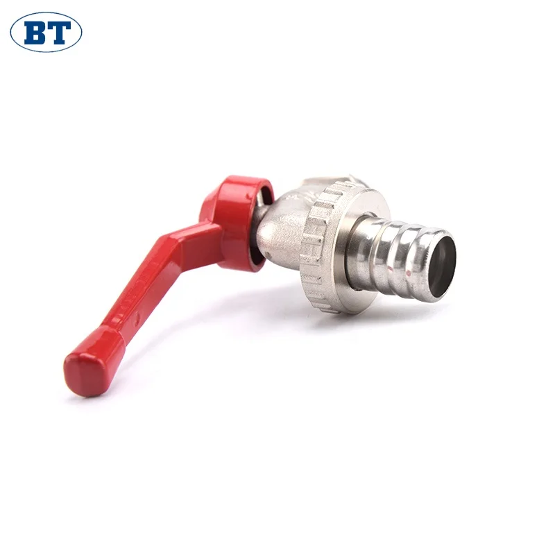 BOTE BT2028 manufacturer cheap price 1/2 nickel plated garden brass ball hose bibcock brass water tap faucet stopcock
