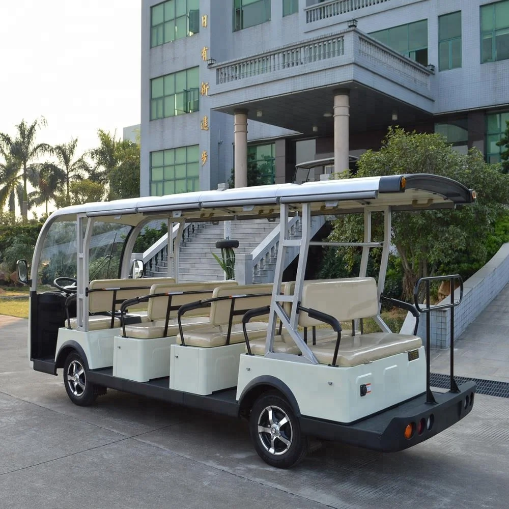 Лучший Электрический 14 местный экскурсионный автомобиль для отеля и транспортной службы для курортов