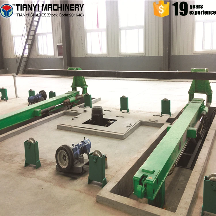 Full-automatic precast concrete mold/eps sandwich panel production line