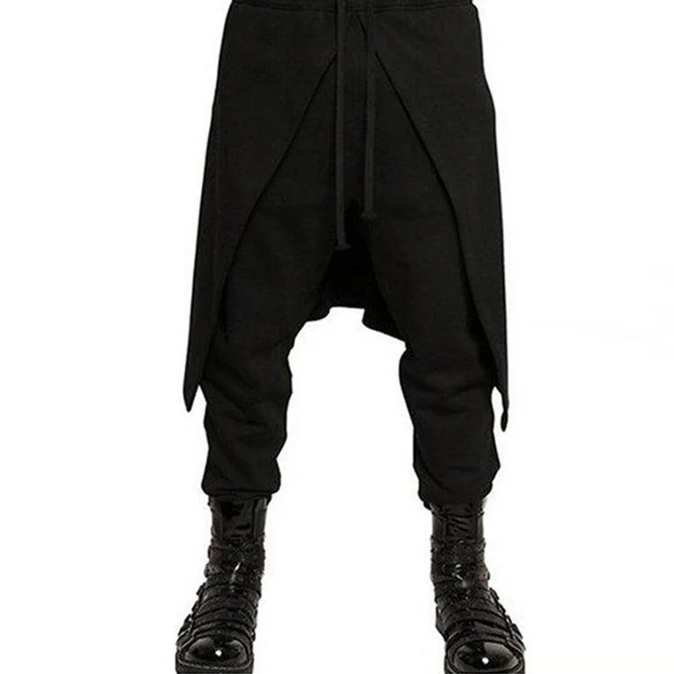 Hip Hop Harem Pants Baggy Slacks Trousers Casual Jogger Dance For Men