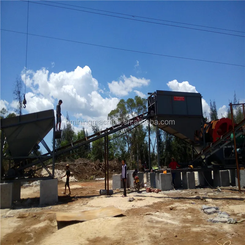 Mud clay removal sand cleaning equipment/machine