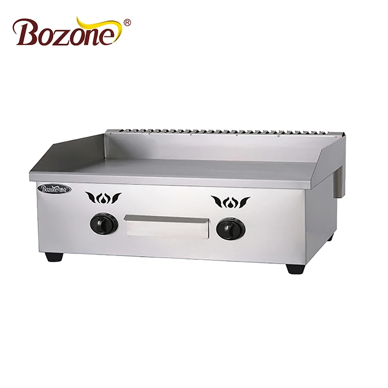 GG-720 Chinese Restaurant Equipment Induction Stainless Steel Efficiency Kitchen Commercial Gas Griddle