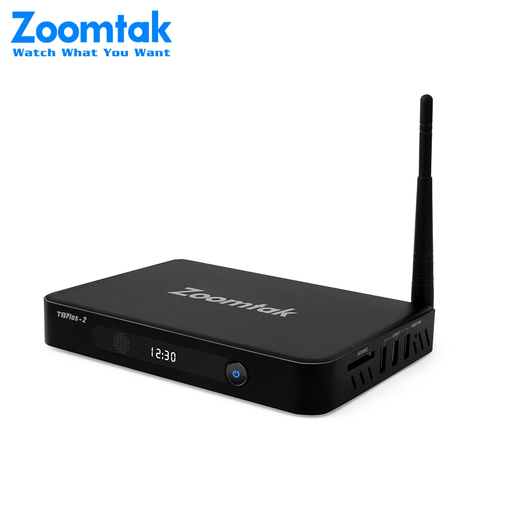 
Zoomtak Lowest price HD 4K amlogic s912 Smart tv box with 2gb ram 