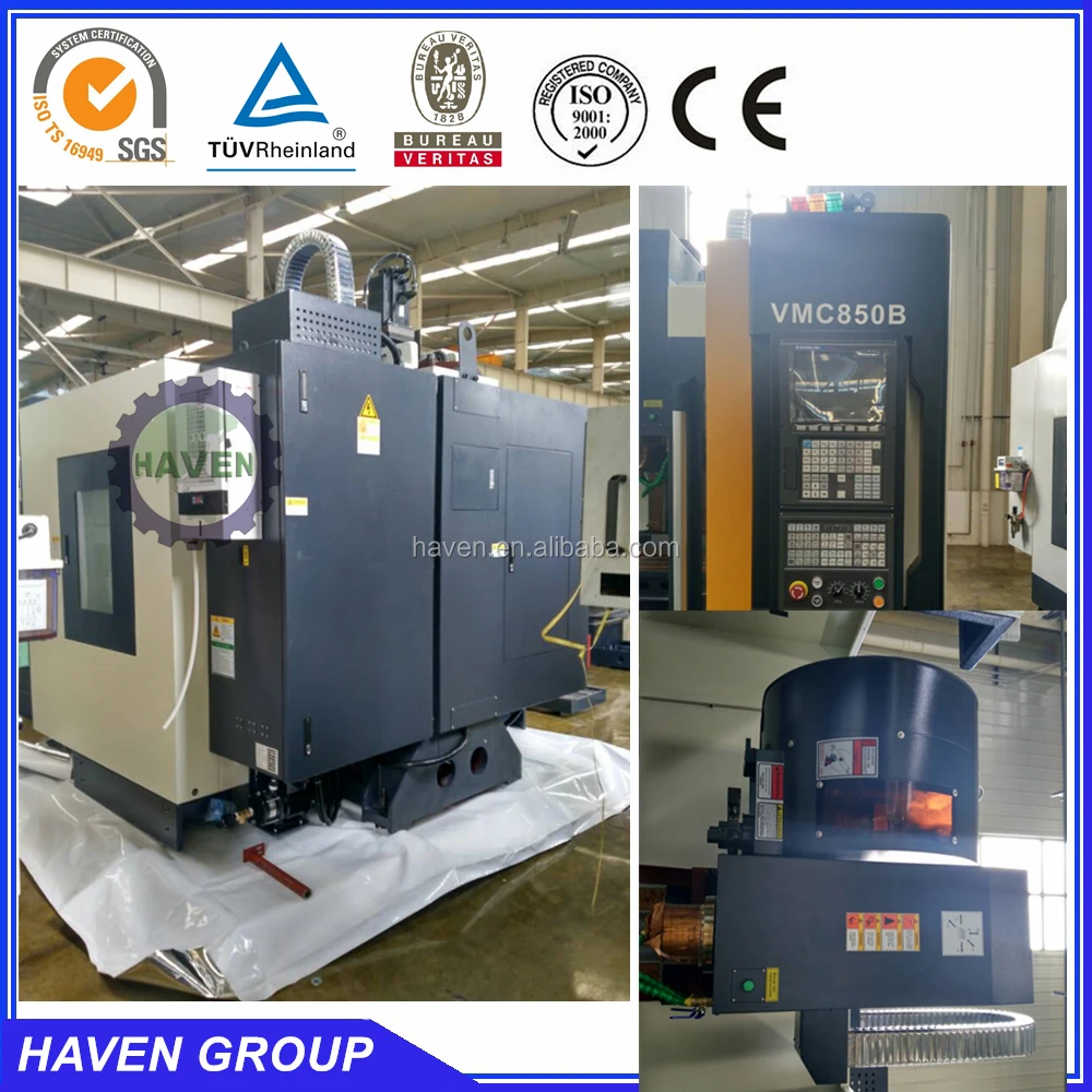 VMC850B cnc lathe vertical machining and turning machine center