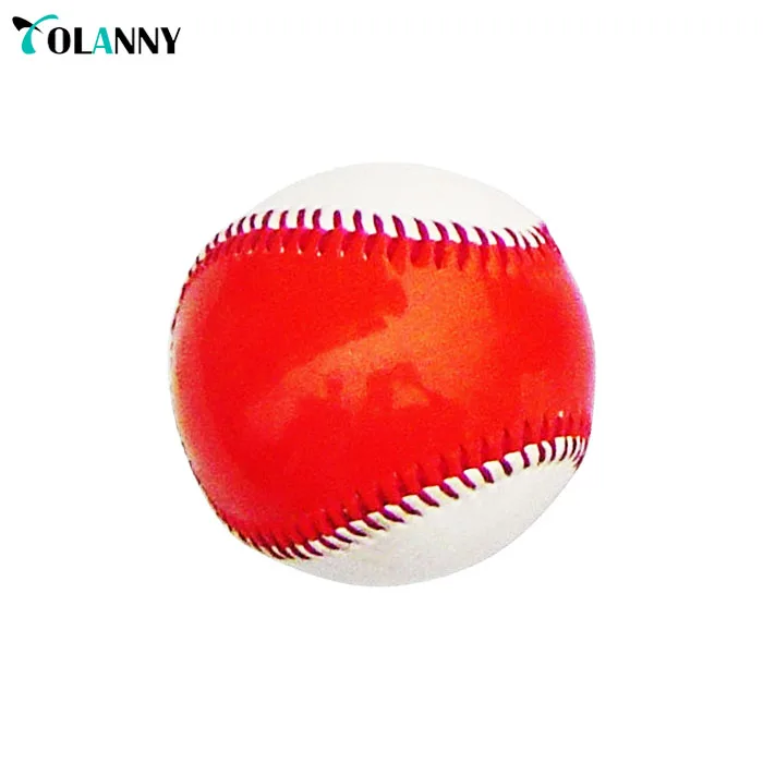 
best seller eco-friendly PVC wholesale durable training custom color baseball ball 