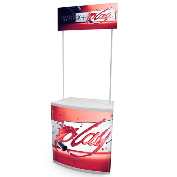 
promotional aluminum custom folding table 