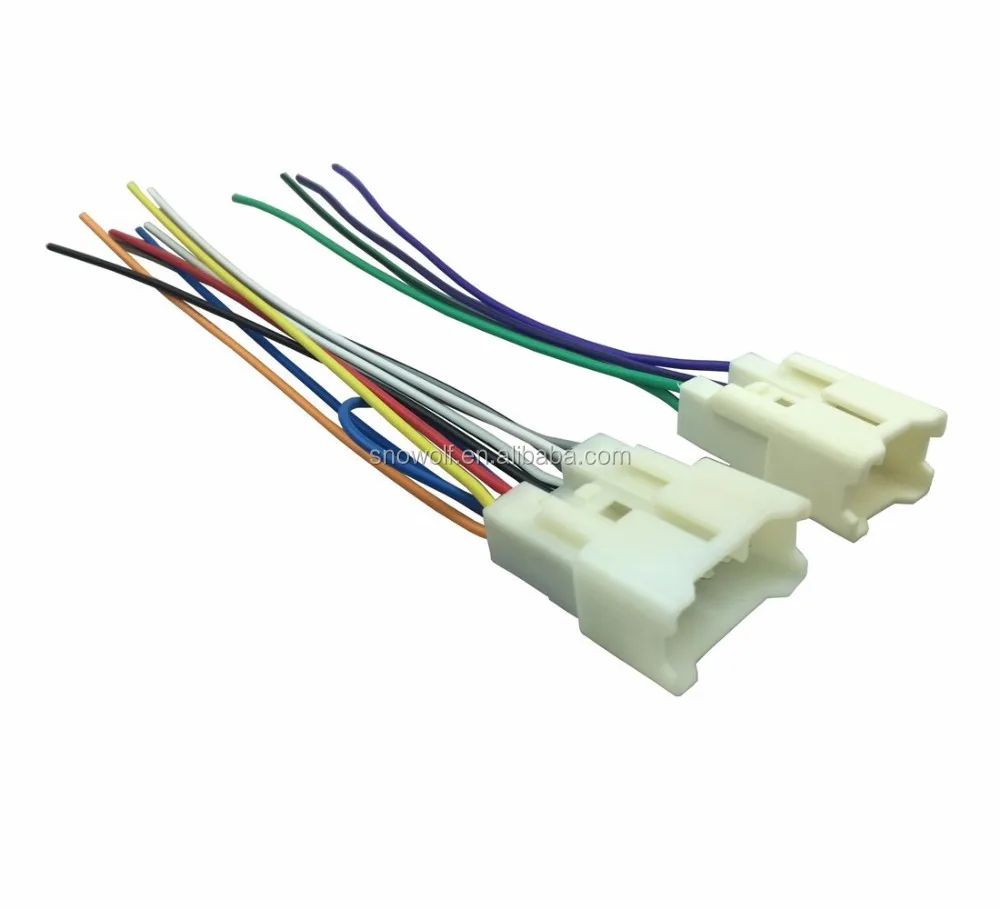 DKMUS для Toyota 1987 вверх автомобильный радиопровод кабель жгут проводов стерео адаптер соединитель переходник