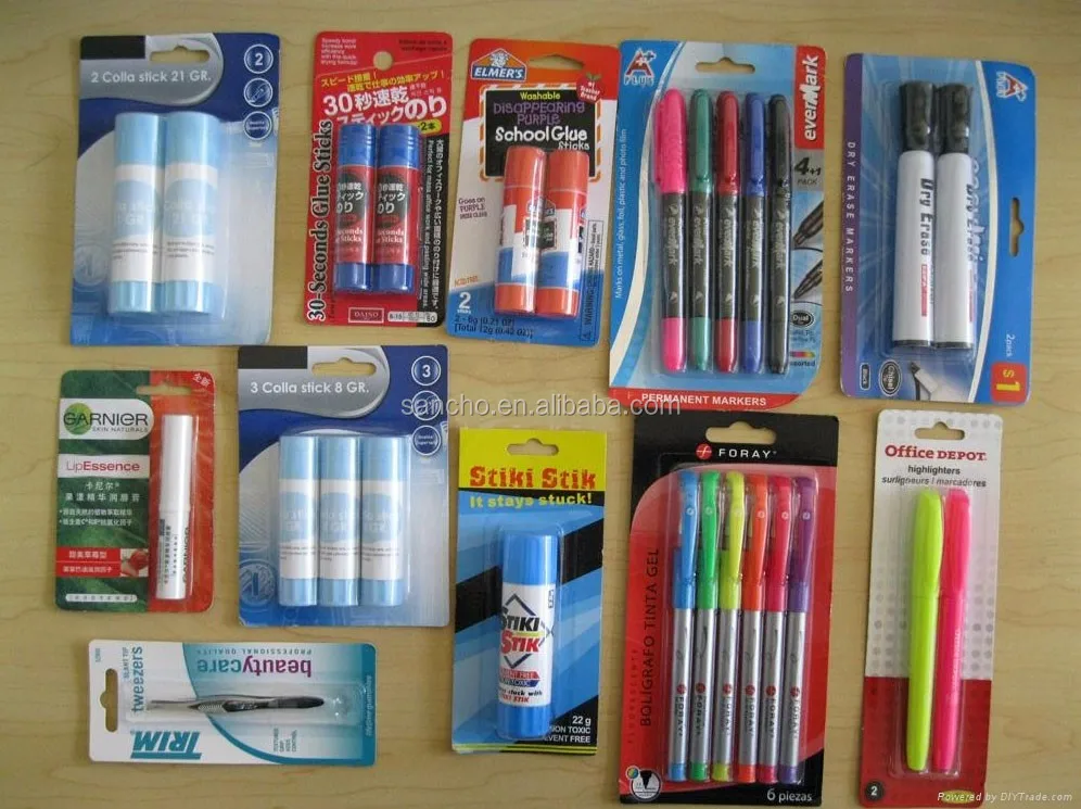 Custom PET Plastic Blister Card Packaging