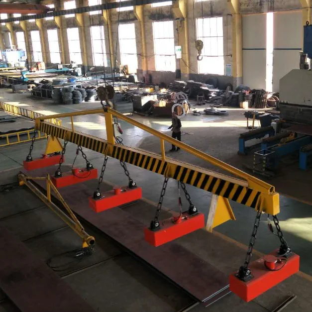 Electro lifting magnets for circular welded tubes MW84 type