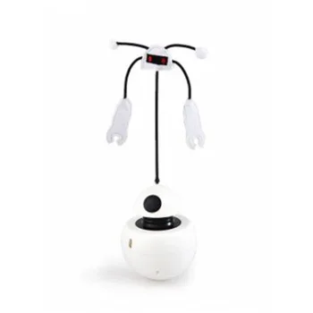 2020 New Cheap white electric intelligent robot cat activity toy