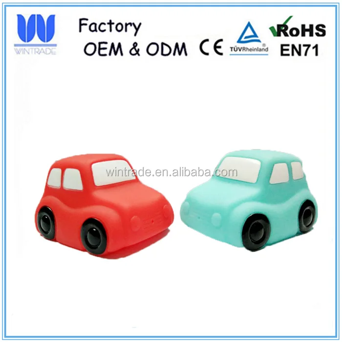 Educational bath toys led lighted car bathtub floating toy