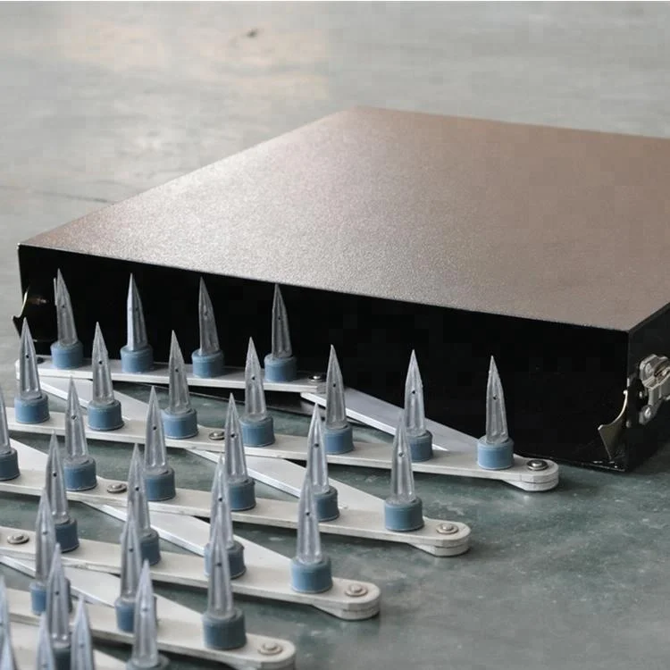 6 meters retractable zinc alloy Roadblock Tire Spikes strip for Law enforcement