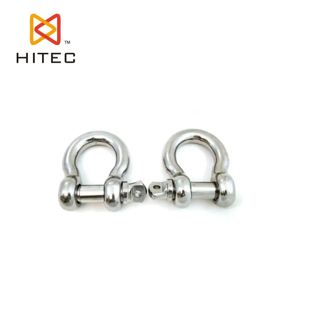 Stainless steel  bow shackle