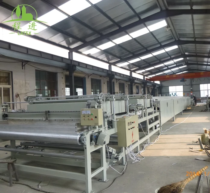 
latex mattress production line 