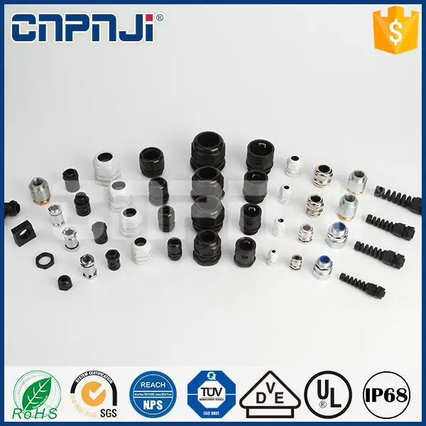 waterproof electrical cable ip68 gland size for cables pg size cable glands