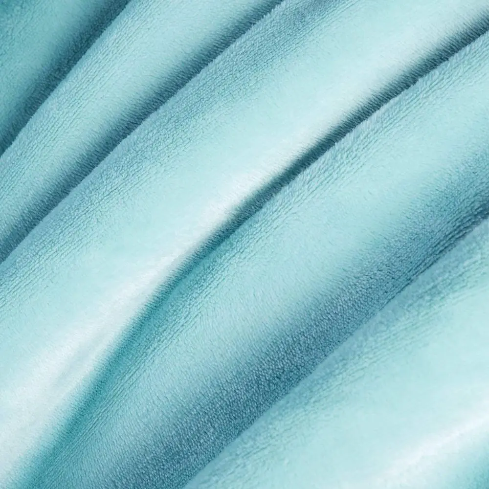 Wholesale Customizable Super Soft Solid Color Warm Thick Sherpa Fleece Blanket