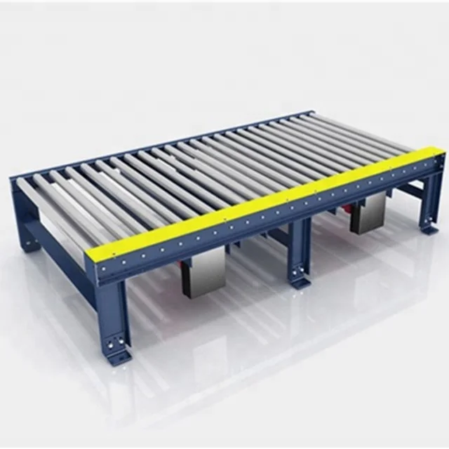 Customized size computer assembly line chain pallet turntable conveyor