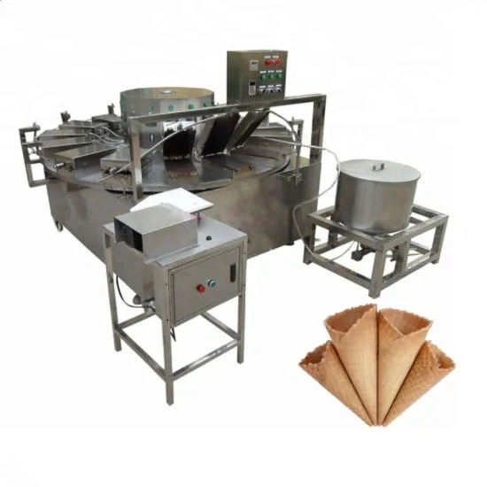 High quality ice cream cone making machine price waffle cone express