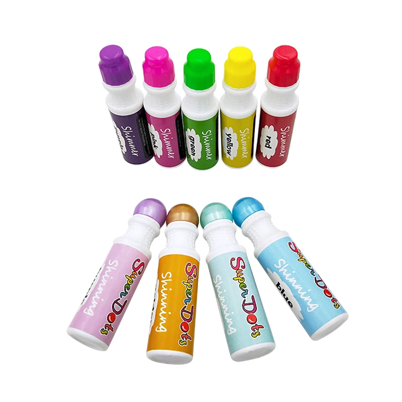 Dot маркеры комплект из 8 шт. тряпок смывающейся тушью маркер CH-2851 детская книга живописи